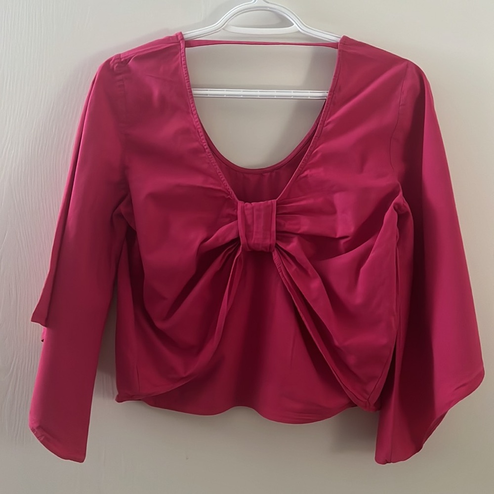 Zara Basic Collection pink top size S